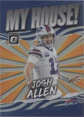 Josh Allen #MH-8 Football Cards 2021 Panini Donruss Optic My House Prices