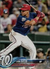 Juan Soto [Batting] Baseball Cards 2018 Topps Update Prices