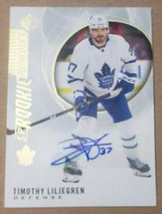 Timothy Liljegren [Signature] #125 Hockey Cards 2020 SP Prices