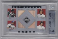 Preston Wilson, Brian Giles, Shawn Green, Todd Helton Baseball Cards 2002 Upper Deck Diamond Connection Bat Around Quads Prices
