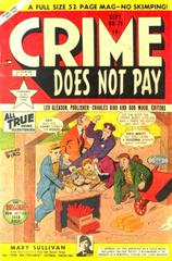 Crime Does Not Pay #79 (1949) Comic Books Crime Does Not Pay Prices