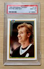 Wayne Gretzky Hockey Cards 1990 Bowman Tiffany Prices