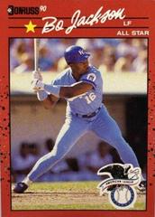 Bo Jackson [Error] #650 Baseball Cards 1990 Donruss Prices