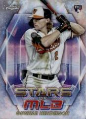 Gunnar Henderson Baseball Cards 2023 Topps Stars of MLB Chrome Prices