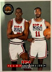 Shawn Kemp, Karl Malone Basketball Cards 1994 Skybox USA Basketball Prices