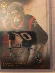 Kevin Johnson [Autograph Discipline] Football Cards 2015 Topps Valor Prices