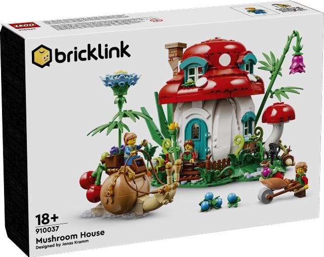 Mushroom House #910037 LEGO BrickLink Designer Program