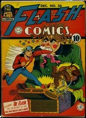 Flash Comics #36 (1942) Comic Books Flash Comics Prices