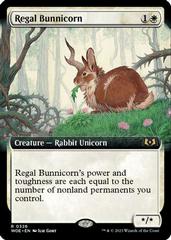 Regal Bunnicorn [Extended Art] #326 Magic Wilds of Eldraine Prices