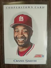 Ozzie Smith #B9 Baseball Cards 1992 Score Factory Set Inserts Prices
