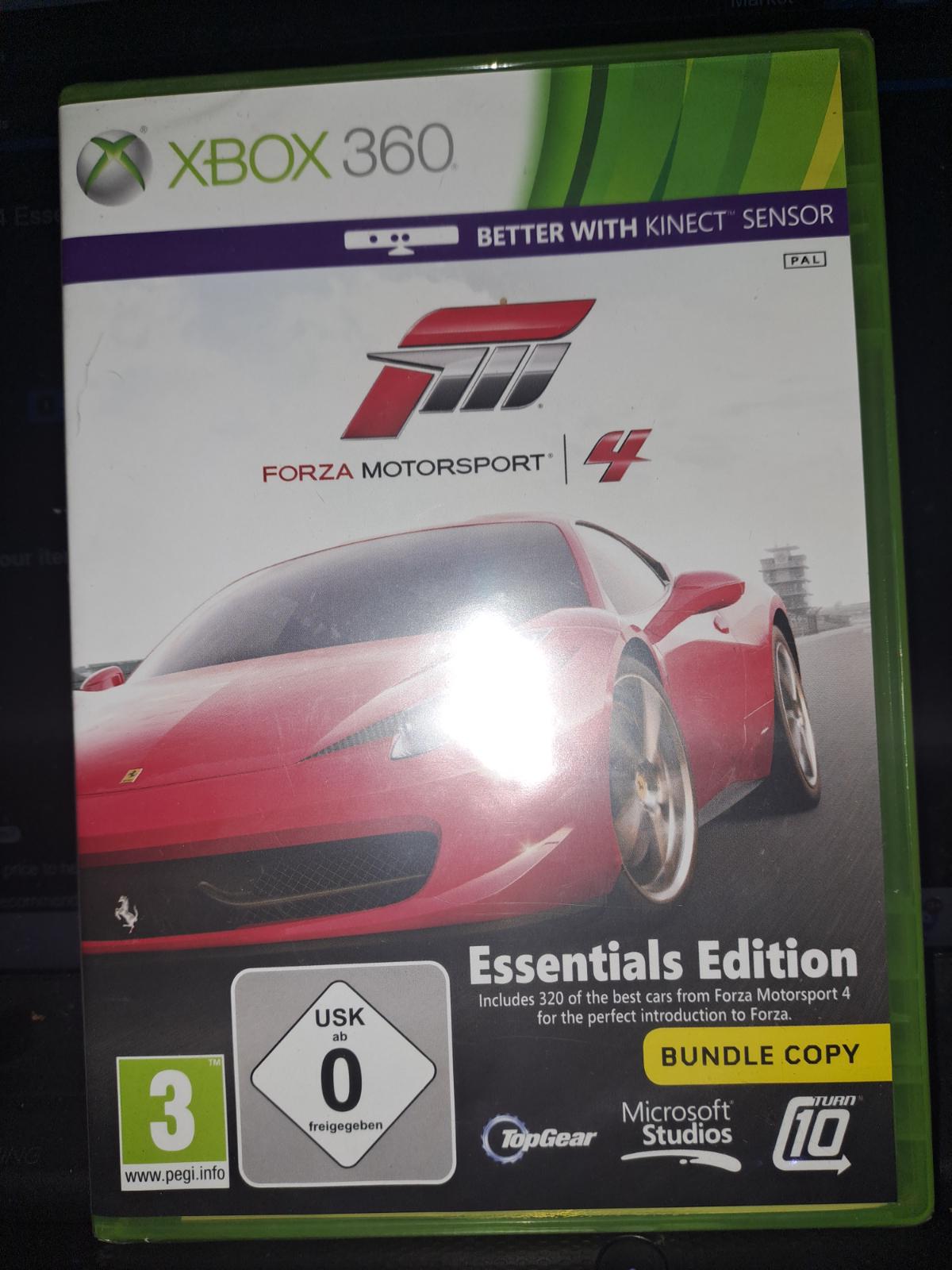 Forza Motorsport 4 Essentials Edition | New Item, Box, and Manual ...