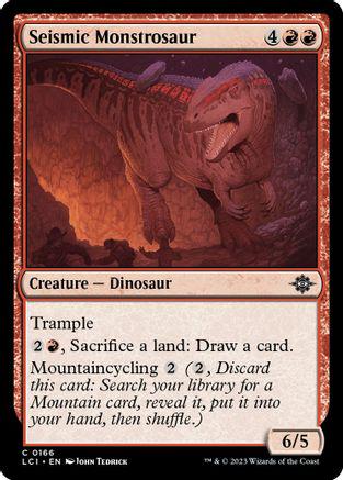 Seismic Monstrosaur #166 Magic Lost Caverns of Ixalan