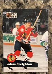 Adam Creighton [French] Hockey Cards 1991 Pro Set Prices