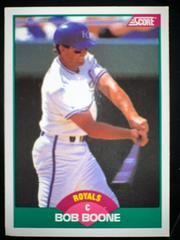Bob Boone #74T Baseball Cards 1989 Score Traded Prices