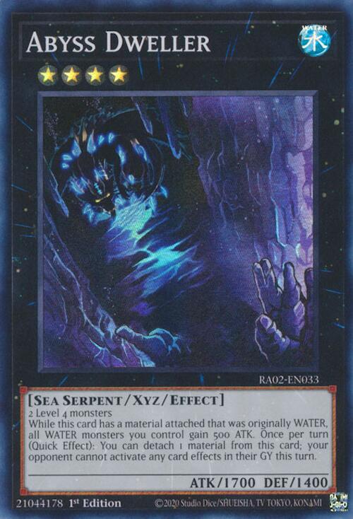 Abyss Dweller [Ultimate Rare] RA02-EN033 Prices | YuGiOh 25th ...