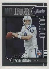 Peyton Manning #7 Football Cards 2019 Panini Absolute NFL Icons Prices