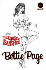 Bettie Page: The Curse of the Banshee [Linsner Line Art] #5 (2021) Comic Books Bettie Page: The Curse of the Banshee Prices