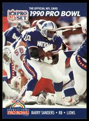 Barry Sanders #413 Football Cards 1990 Pro Set Prices