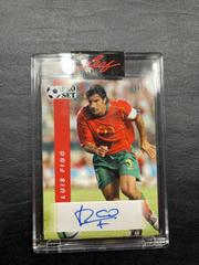 Luis Figo [Red] #CPS-LF1 Soccer Cards 2022 Pro Set Autographs Prices