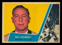 Milt Schmidt Hockey Cards 1963 Topps Prices