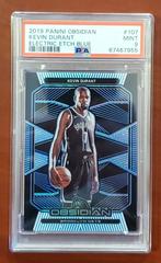 Kevin Durant [Blue] Basketball Cards 2019 Panini Obsidian Prices