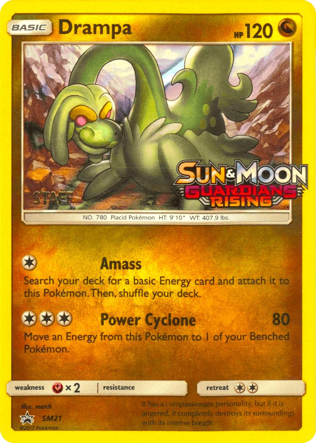 Drampa #SM21 Pokemon Promo