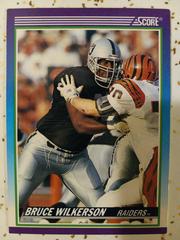 Bruce Wilkerson #465 Football Cards 1990 Panini Score Prices