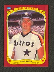 Dave Smith #111 Baseball Cards 1986 Fleer Star Stickers Prices