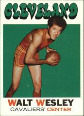 Walt Wesley Basketball Cards 1971 Topps Prices