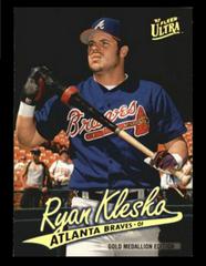 Ryan Klesko Baseball Cards 1997 Ultra Gold Medallion Prices