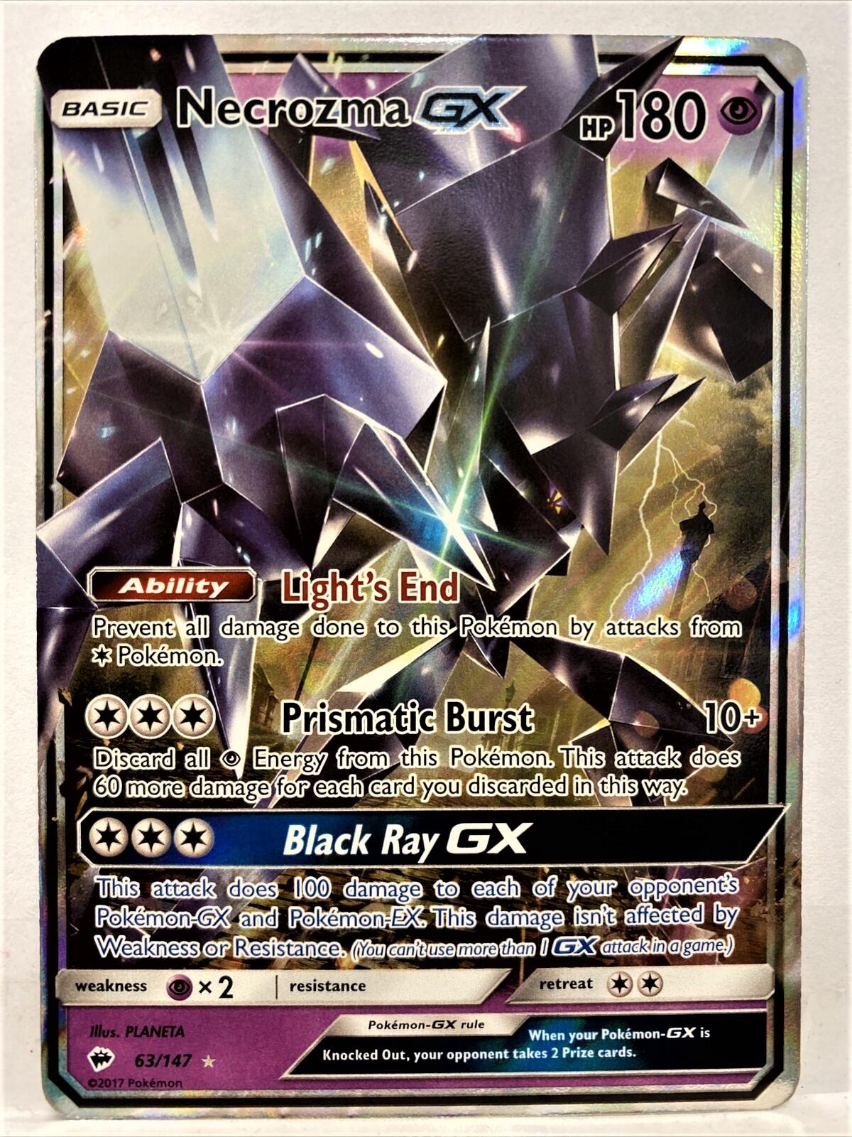 Necrozma GX #63 Prices | Pokemon Burning Shadows | Pokemon Cards