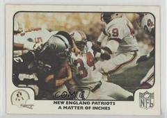 New England Patriot [A Matter of Inches] Football Cards 1977 Fleer Team Action Prices