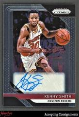 Kenny Smith [Silver Prizm] Basketball Cards 2018 Panini Prizm Signatures Prices