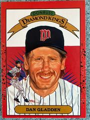 Dan Gladden #22 Baseball Cards 1990 Panini Donruss Diamond Kings Prices