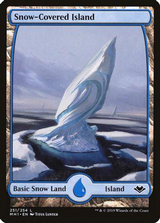 Snow-Covered Island Magic Modern Horizons