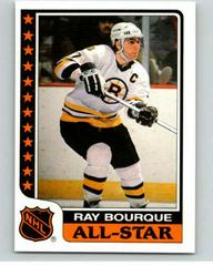 Ray Bourque Hockey Cards 1986 Topps Stickers Prices