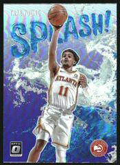 Trae Young #5 Basketball Cards 2021 Panini Donruss Optic Splash Prices