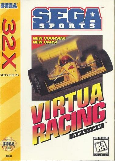 Virtua Racing Deluxe Cover Art