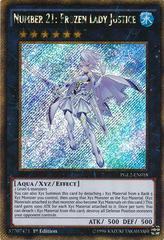 Number 21: Frozen Lady Justice [1st Edition] PGL2-EN018 YuGiOh Premium Gold: Return of the Bling Prices