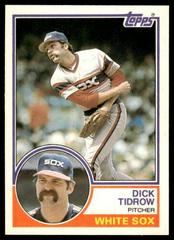Dick Tidrow Baseball Cards 1983 Topps Traded Prices