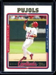 Albert Pujols #100 Baseball Cards 2005 Topps Prices
