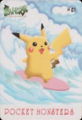 Surfing Pikachu #01 Pokemon Sealdass Fancy Graffiti Prices