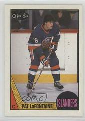 Pat LaFontaine Hockey Cards 1987 O-Pee-Chee Prices