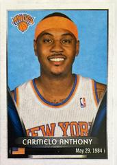 Carmelo Anthony Basketball Cards 2014 Panini Stickers Prices