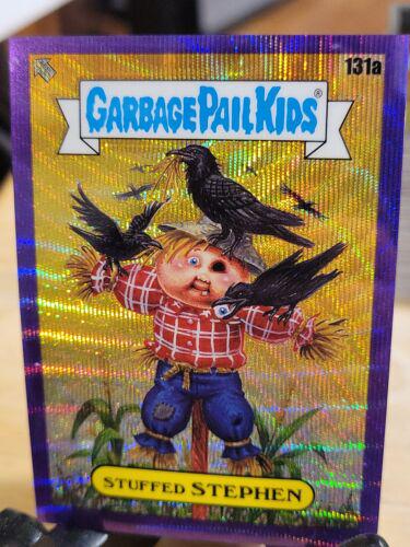 STUFFED STEPHEN [Purple Wave] #131a 2021 Garbage Pail Kids Chrome