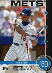 Darryl Strawberry #11B Baseball Cards 2015 Topps Baseball History Prices
