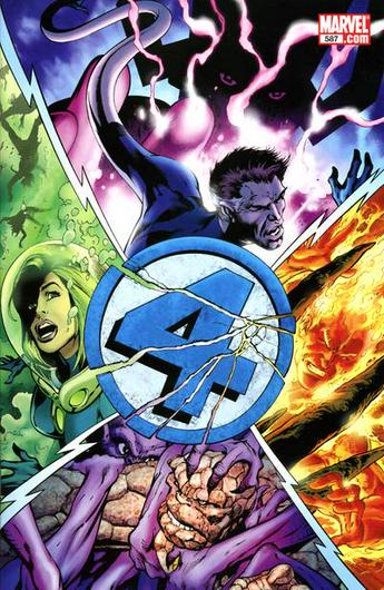 Fantastic Four #587 (2011) Cover Art