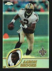 Aaron Brooks [Black Refractor] #71 Football Cards 2003 Topps Chrome Prices