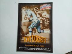 Tony Dorcett #29 Football Cards 1997 Fleer Million Dollar Moments Prices