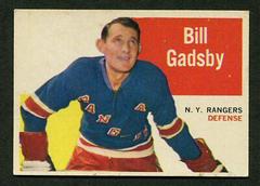 Bill Gadsby #22 Hockey Cards 1960 Topps Prices